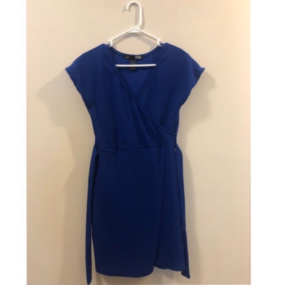 Royal blue dress
